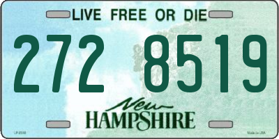 NH license plate 2728519