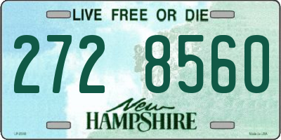 NH license plate 2728560
