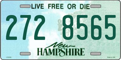 NH license plate 2728565