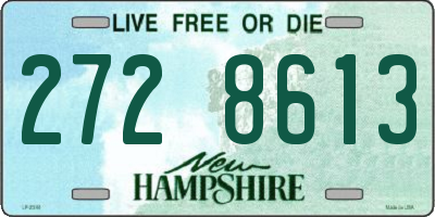 NH license plate 2728613