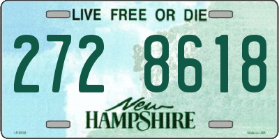 NH license plate 2728618