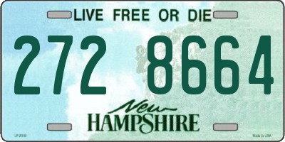 NH license plate 2728664
