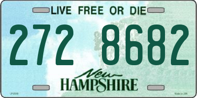 NH license plate 2728682
