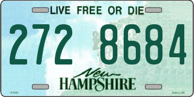 NH license plate 2728684