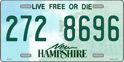 NH license plate 2728696