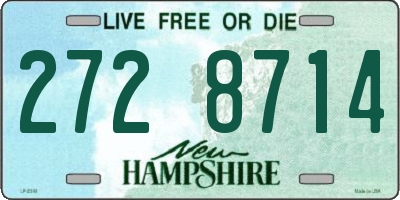 NH license plate 2728714