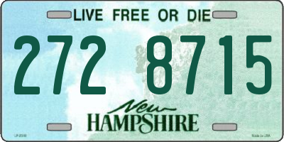 NH license plate 2728715