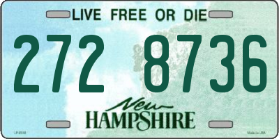 NH license plate 2728736