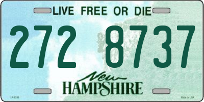 NH license plate 2728737