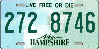 NH license plate 2728746