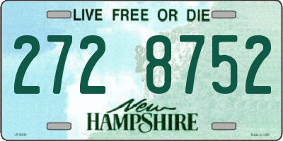 NH license plate 2728752