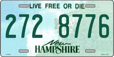NH license plate 2728776