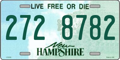 NH license plate 2728782