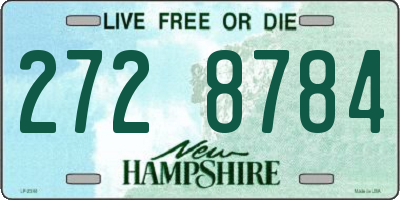 NH license plate 2728784