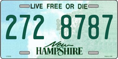 NH license plate 2728787