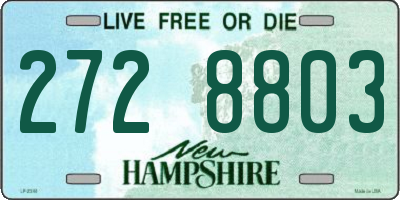 NH license plate 2728803