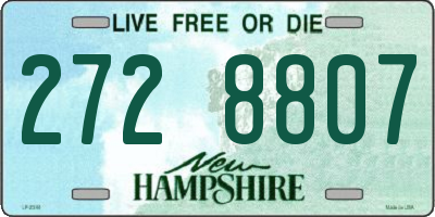 NH license plate 2728807