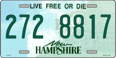 NH license plate 2728817