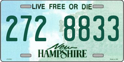 NH license plate 2728833