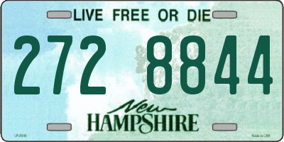 NH license plate 2728844