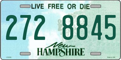 NH license plate 2728845