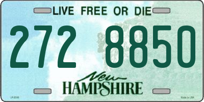 NH license plate 2728850
