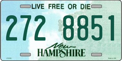 NH license plate 2728851