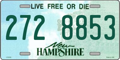 NH license plate 2728853
