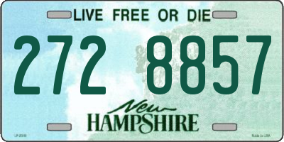 NH license plate 2728857