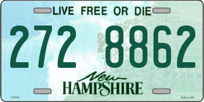 NH license plate 2728862