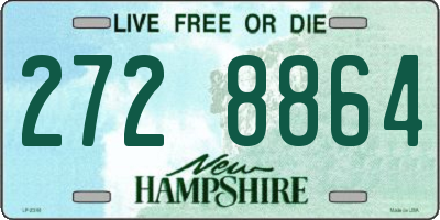 NH license plate 2728864