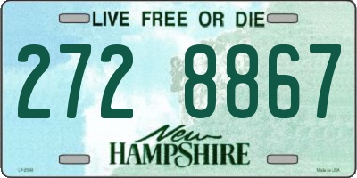 NH license plate 2728867