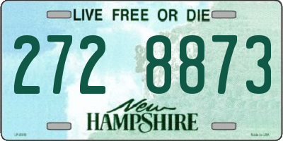 NH license plate 2728873