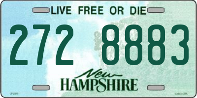 NH license plate 2728883