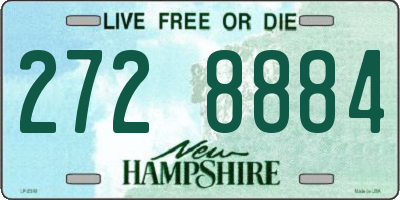 NH license plate 2728884