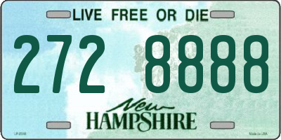 NH license plate 2728888
