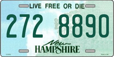 NH license plate 2728890