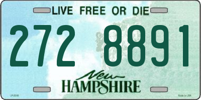 NH license plate 2728891