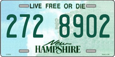 NH license plate 2728902