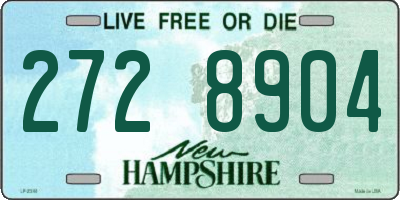NH license plate 2728904