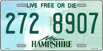 NH license plate 2728907