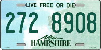 NH license plate 2728908