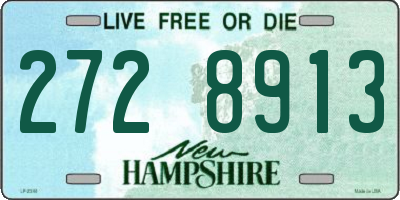 NH license plate 2728913