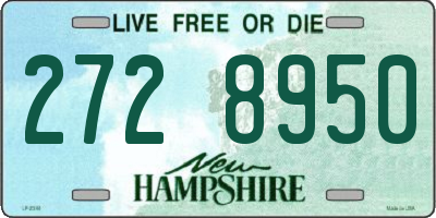 NH license plate 2728950