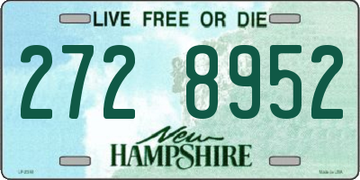 NH license plate 2728952