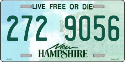 NH license plate 2729056