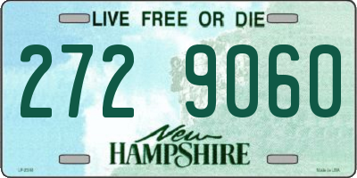 NH license plate 2729060