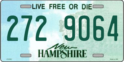 NH license plate 2729064