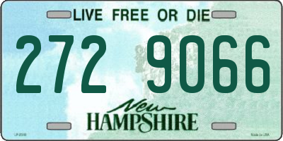 NH license plate 2729066