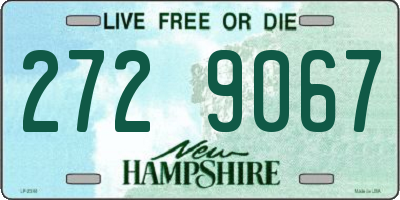 NH license plate 2729067
